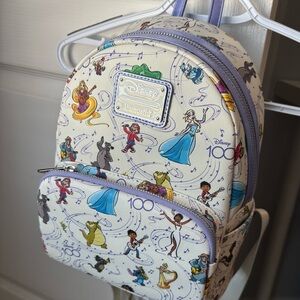 Loungefly Disney Kids Backpack - Cream and Lavender